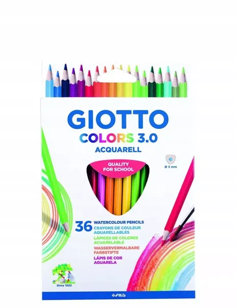Kredki akwarelowe Giotto 36 szt. zdjęcie 1