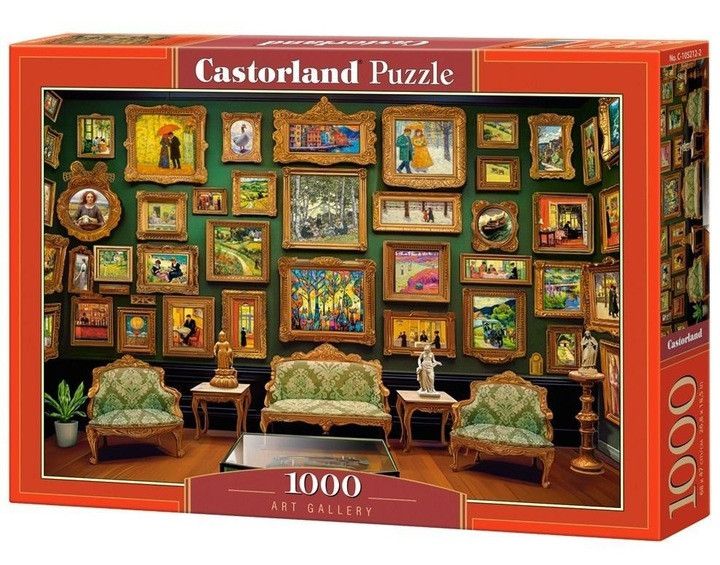 PUZZLE 1000 ART GALLERY CASTOR, CASTORLAND zdjęcie 1