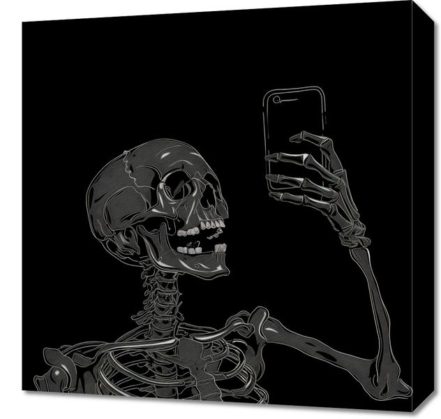 Obraz 50x50cm Selfie Poza Czasem zdjęcie 1