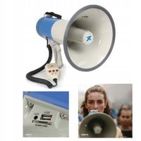 PROFESJONALNY Megafon 55W Vonyx USB/BT/AUX/MP3