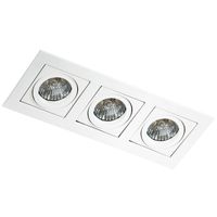 Podtynkowa lampa sufitowa Paco AZ0802 do przedpokoju biała