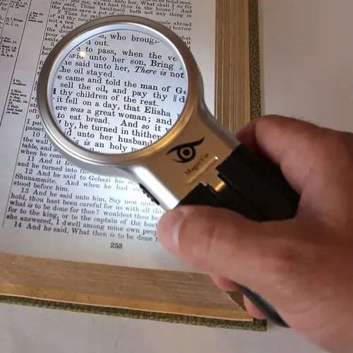 Lupa do czytania szkło powiększające 3x ręczna na Arena.pl