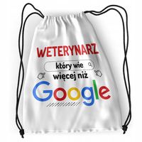 Plecak Weterynarza Sportowy Szkolny Worek Torba Z Nadrukiem Ze Zdjęciem