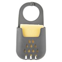 Uchwyt na gąbkę do naczyń szary