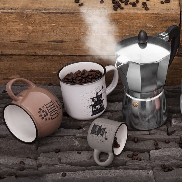 Kubek do kawy ceramiczny 370 ml zdjęcie 5