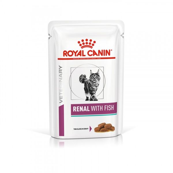 ROYAL CANIN Renal With Fish 12x85g zdjęcie 1
