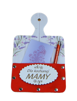 deska z kieszonką dla mamy  25 x 15 cm   | p1387w2