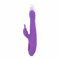 teazers heating rabbit violet - wibrujący model z funkcją podgrzewania