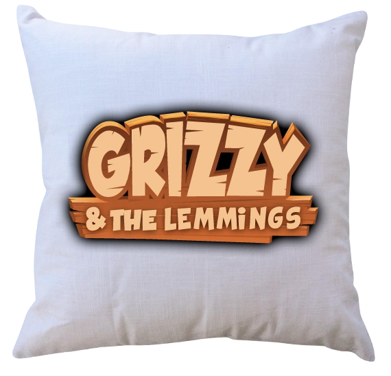 Poduszka Grizzy i Lemingi zdjęcie 1