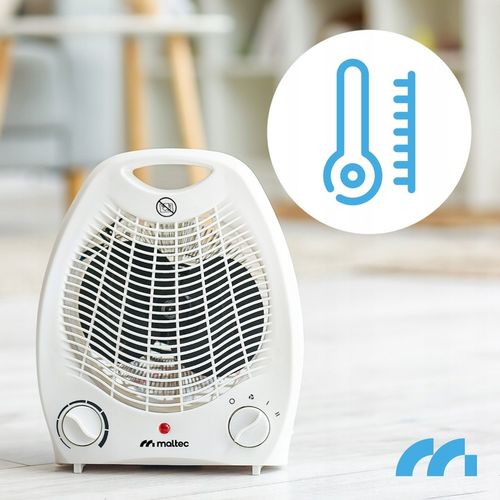 FARELKA TERMOWENTYLATOR GRZEJNIK ELEKTRYCZNY TERMOSTAT 2000W MAŁY na Arena.pl