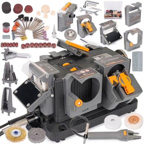 Ostrzałka WIELOFUNKCYJNA 8w1 Noży Wierteł Łańcucha PM-OWF-200T PM0987 na Arena.pl