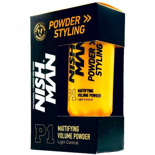 Puder do włosów NISHMAN Matowy VOLUME POWDER męski na Arena.pl