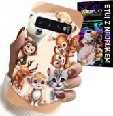 ETUI DO SAMSUNG GALAXY S10 PLUS - PLECKI DLA DZIECI W ZWIERZĘTA LEŚNE CASE
