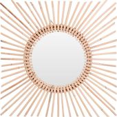 Lustro Intesi Rise kwadrat naturalne boho