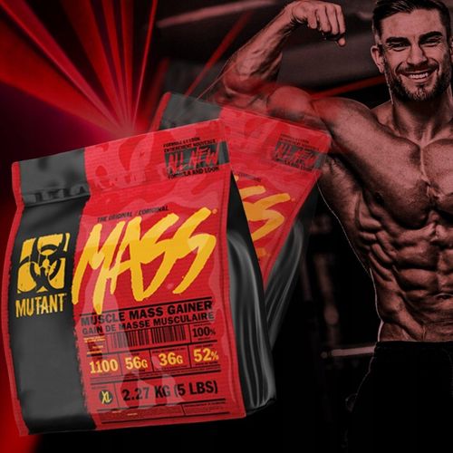 PVL Mutant Mass 2270g ODŻYWKA GAINER MASA Z USA białko Wanilia na Arena.pl