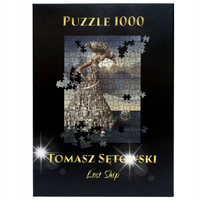 PUZZLE 1000 ELEMENTÓW SĘTOWSKI LOST SHIP OBRAZ OLEJ ZESTAW NA PREZENT GIFT