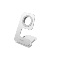 uchwyt na ładowarkę indukcyjną joyroom jr-w18 do smartwatchy - srebrny