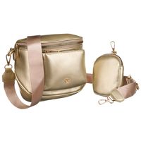 elegancka saszetka damska na ramię wykonana ze skóry ekologicznej