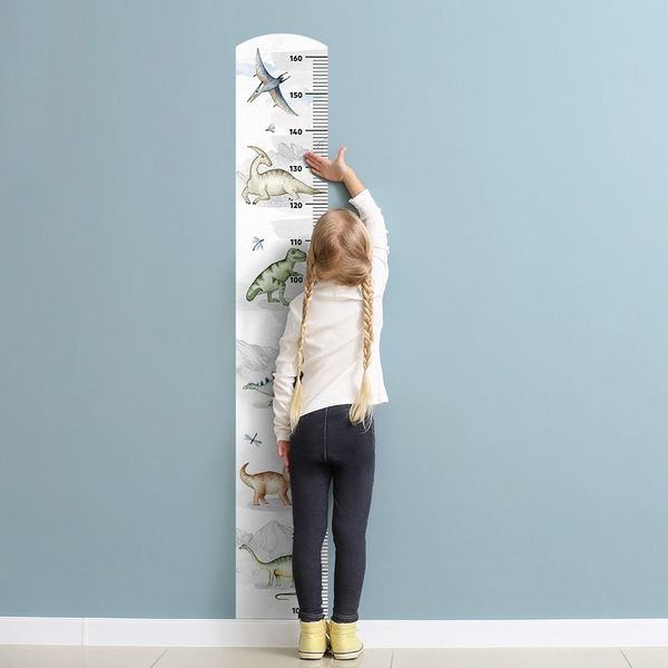 Naklejka Miarka Wzrostu Dinozaury DK403 zdjęcie 1