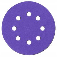 tarczki ścierne ceramiczne 125mm, #180, rzep, kpl 5szt