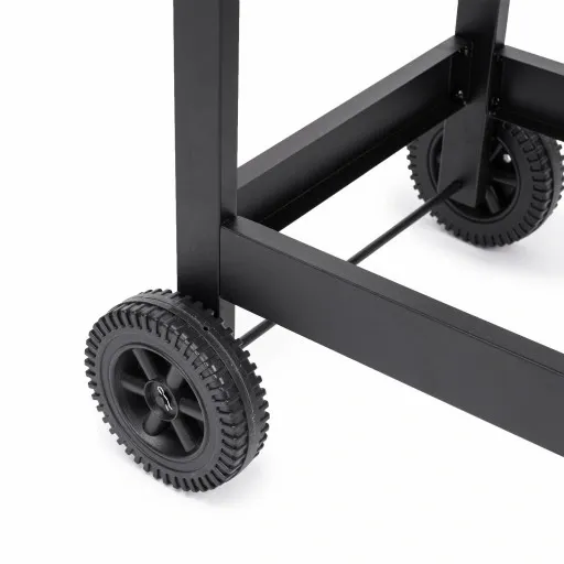 GRILL WĘGLOWY OGRODOWY SMART RUSZT ŻELIWNY WÓZEK zdjęcie 6