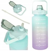 Bidon BUTELKA NA WODĘ MOTYWACYJNA BIDON 2000ML wielokolorowy różne kolory