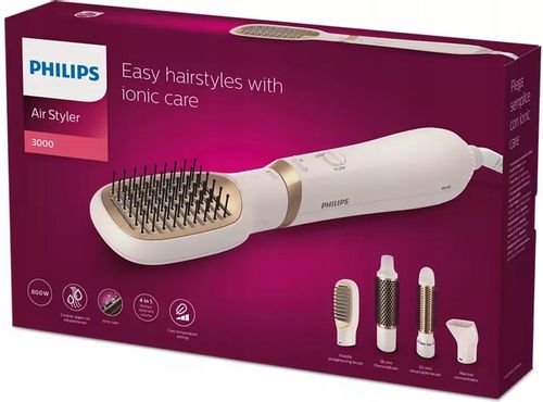 LOKÓWKO SUSZARKA PHILIPS Z JONIZACJĄ DO WŁOSÓW TERMOSZCZOTKA LOKÓWKA 800W na Arena.pl