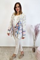 Wzorzysta Marynarka Damska w Łapacz Snów UNI