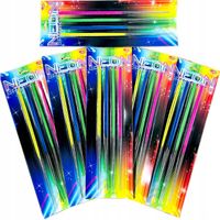 Kolorowe neonowe zimne ognie NEON SPARKLES VP40N 24 sztuki 40cm Klasek
