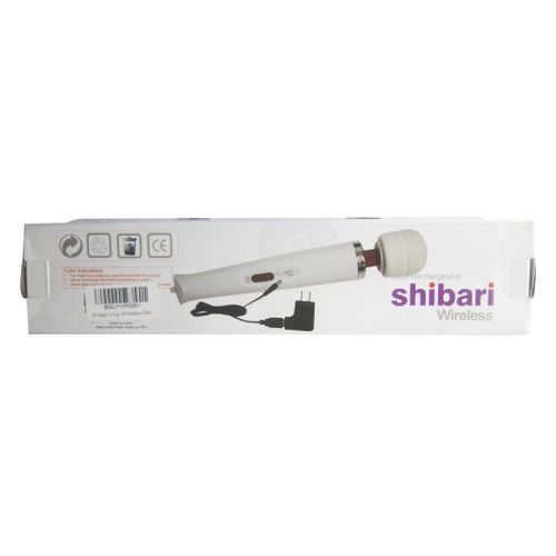 Masażer - Shibari Wireless 2 Speed Wand Massager White na Arena.pl