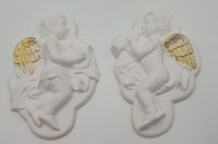 anioł płaski 16x10cm A-44