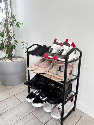 Szafka półka regał na buty funkcjonalny uniwersalny wielopoziomowy solidna na Arena.pl