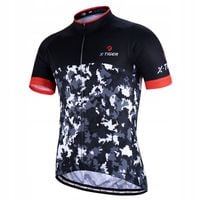 Koszulka Rowerowa Kolarska Męska Z Krótkim Rękawem Przewiewna X-Tiger 4XL