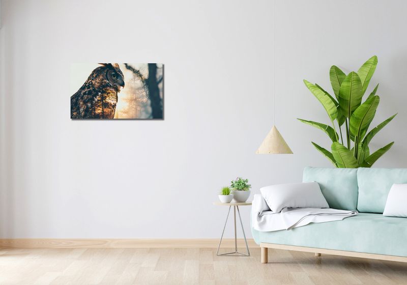 Obraz 70x40cm Sowi Duch zdjęcie 2