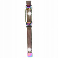 Bransoleta zamiennik do XIAOMI MI BAND5 BAND6 stal zapięcie klasyczne