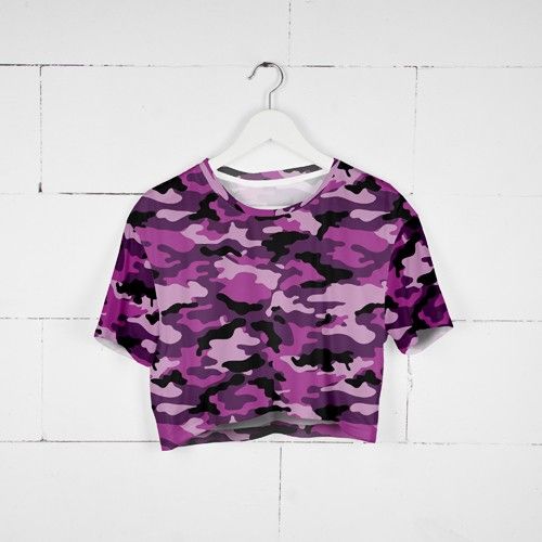 T-SHIRT CROP MORO PINK na Arena.pl