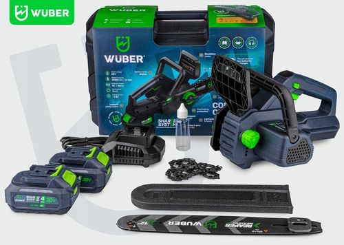 AKUMULATOROWA PILARKA PIŁA ŁAŃCUCHOWA GAŁĘZIÓWKA DO DREWNA 2X AKU na Arena.pl