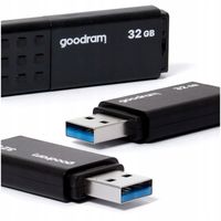 PENDRIVE GOODRAM UME3 32GB USB 3.0 czarny z zatyczką szybki