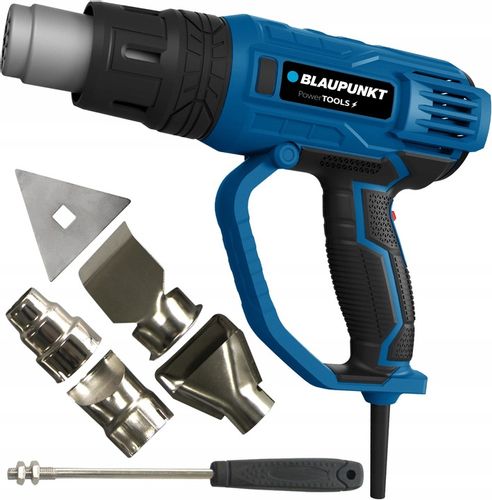 OPALARKA BLAUPUNKT HG2010 4 NASADKI SKROBAK REG. NADMUCHU 2000W 230V 600°C na Arena.pl