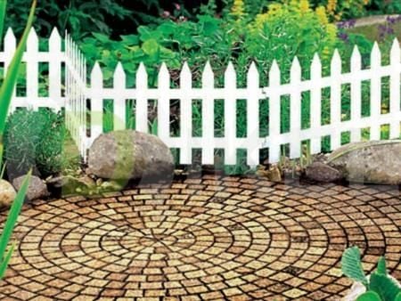 płotek ogrodowy garaden classic - terakota na Arena.pl
