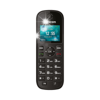 Telefon stacjonarny Maxcom Comfort MM35D SE Czarny