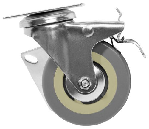 Zestaw x4 kółek koła jezdne CARGO grafitowe 75 mm na Arena.pl