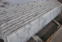 Płyty schody naturalny kamień BIAŁY MARMUR 100x30