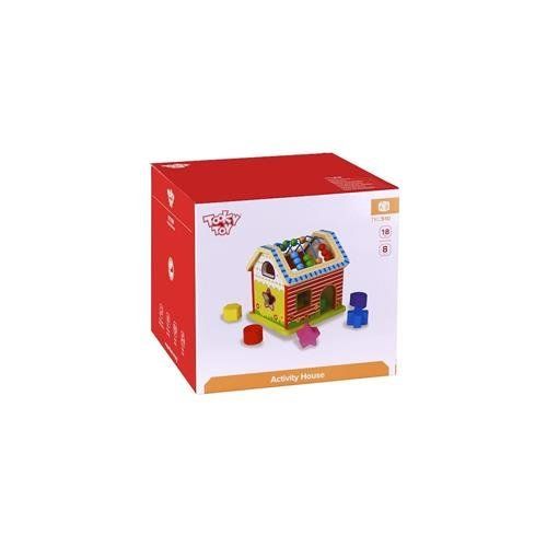 Drewniany DOMEK sorter na Arena.pl