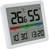 Termometr pokojowy elektroniczny higrometr Stacja Pogodowa Manta