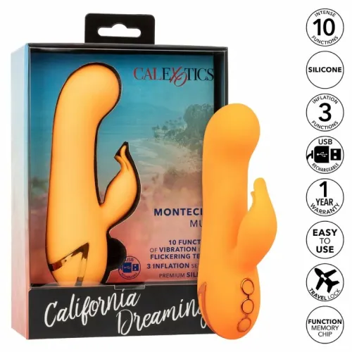 calexotics montecito muse orange - wielofunkcyjny stymulator z na Arena.pl