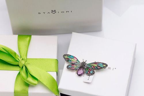 Srebrna broszka Staviori na Arena.pl