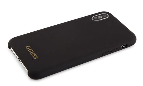 GUESS SILICONE CASE - iPhone XS Max - BLACK na Arena.pl