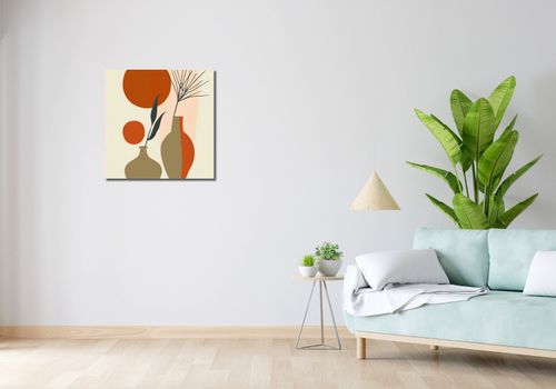 Obraz 60x60cm Wazy w Czerwieni na Arena.pl