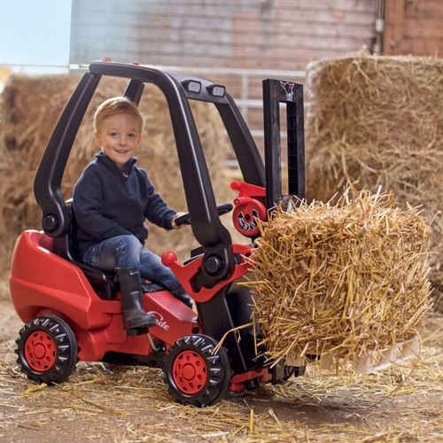 BIG Wózek Widłowy Na Pedały Linde Forklift na Arena.pl